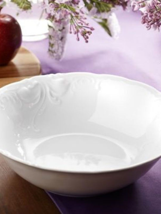 Emfasi White Porcelain Dinnerware Set 27pcs