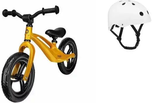 Lionelo Bicicletă fără pedale pentru copii Auriu