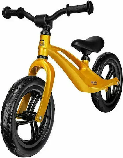 Lionelo Bicicletă fără pedale pentru copii Auriu