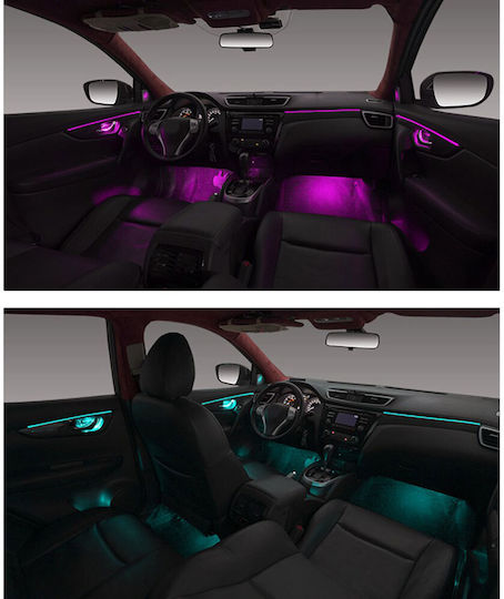 Digital IQ Interior Hidden Ambient Lighting DIG AMBIENT Nissan Qashqai II (CF)