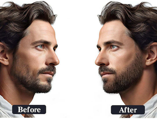 Beard Brush Beard Filler Beard Density Set Black