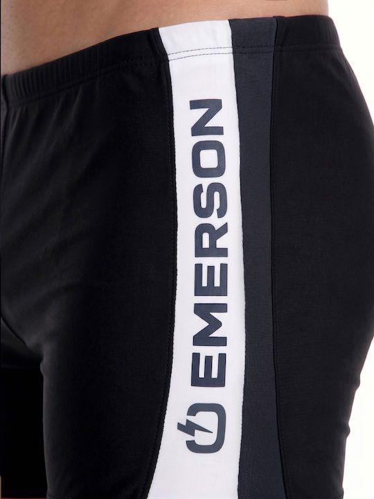 Men's Swimwear Shorts Black with Patterns