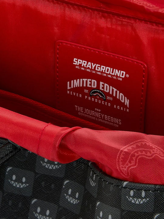 Sprayground Men Sharks In Paris Wtf Bubbly Ученическа Раница Сив 29 x 15 x 45.7см