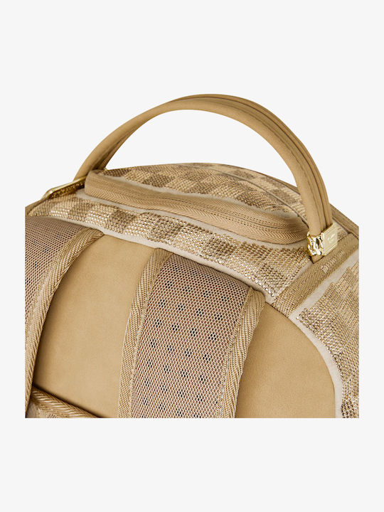 Sprayground 2 Tone Gold Trinity Ученическа раница Златиста 29 x 15 x 45.7см