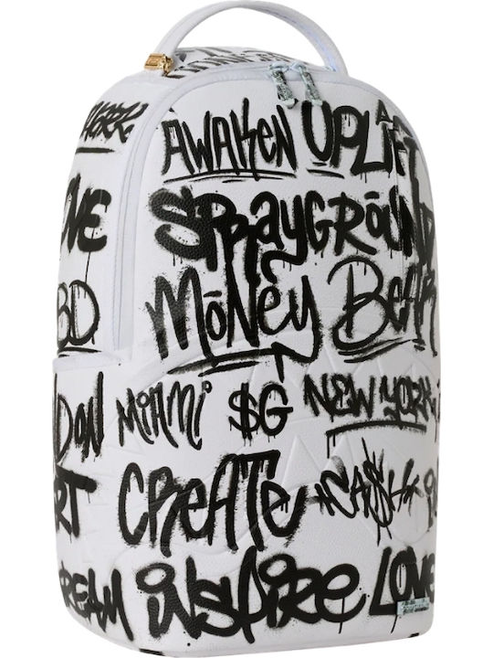 Sprayground Shark Graffiti Ученическа Раница Shark Graffiti 22 л 29 x 15 x 45.7 см