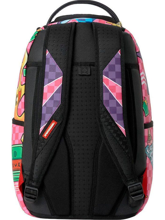 Sprayground Wild Wtf Schulranzen Rucksack für Junior High-High School mit Flaschenhalter Kawaii Chaos 29 x 15 x 45,7cm
