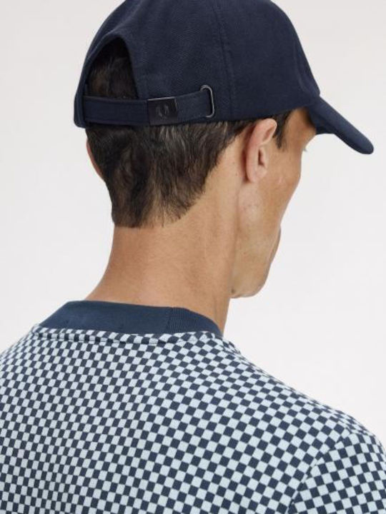 Pique Classic Cap Fred Perry Hw2295 Тъмносиня Снежнобяла Hw2295-267