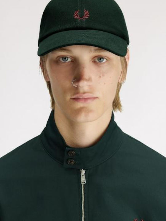 Pique Classic Cap Fred Perry Hw2295 Grassroots Oxblood Hw2295-15b