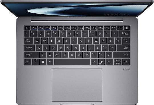 Asus ExpertBook P3 P3405CVA-NZ0326X 14" QHD+ 144Hz (i7-13620H/16GB/512GB SSD/W11 Pro) Мъгливо сиво (Международна английска клавиатура)