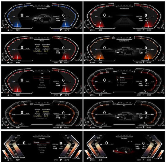 Digital Iq Fz 955_ic 12.3in Bmw 3 3 Gt 4 Series F30 F31 F32 F33 F34 Mod 2013-2019 Digital Dashboard