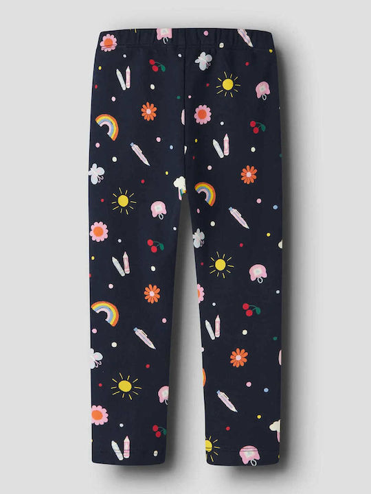 Kinderleggings Lang Navy Blazer