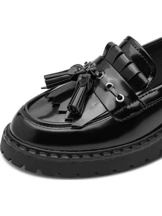 Γυναικεία Loafers σε Μαύρο Χρώμα