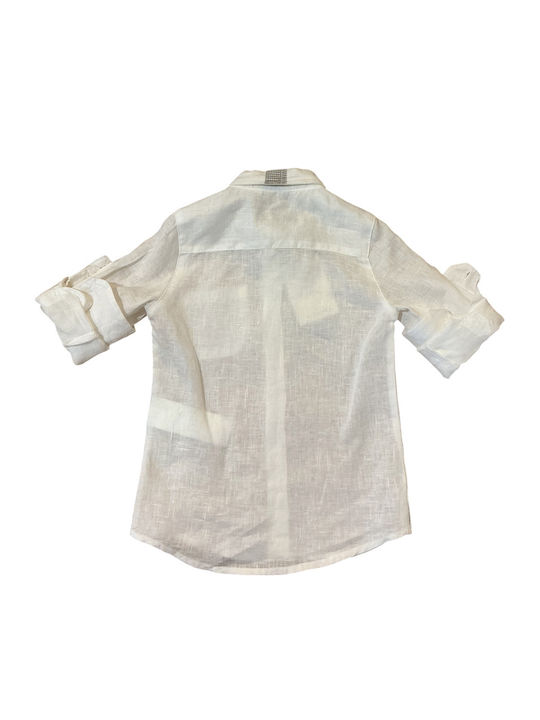 Lapin White Baptism Vest