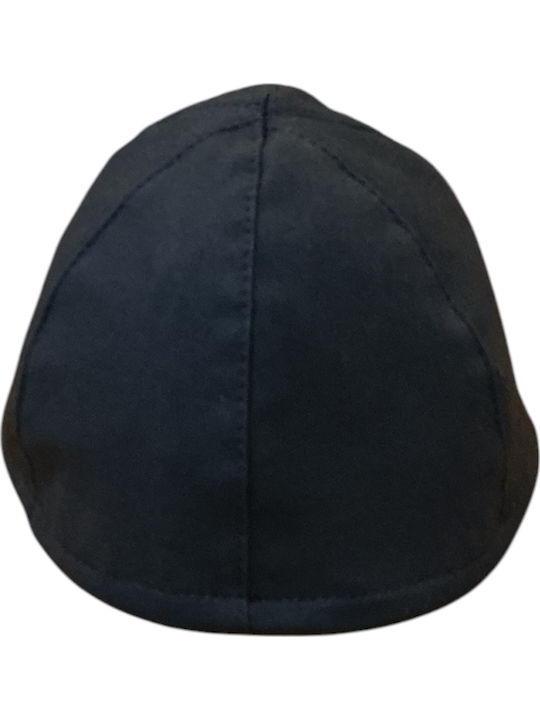 Lapin Kinderhut Jockey Stoff Marineblau