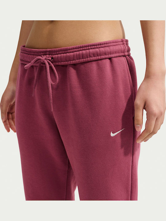 Παντελόνι Φόρμας Fleece Ροζ