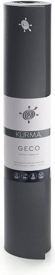 Kurma Στρώμα Γυμναστικής Yoga Γκρι (185x66cm)