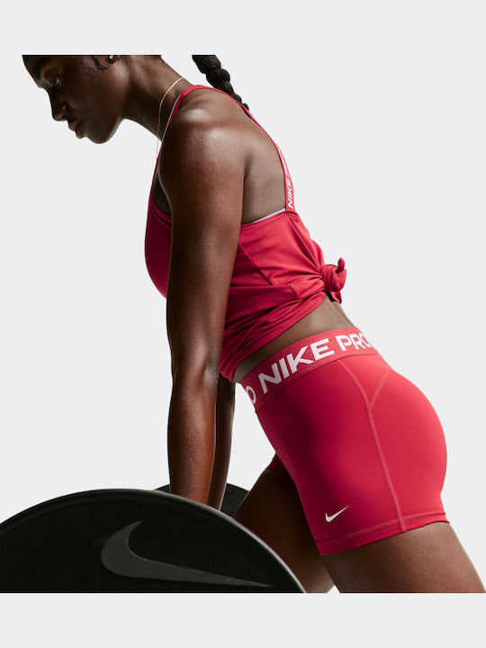 Dri-Fit Mid-rise Training Leggings für Damen Tough Rote / Weiße