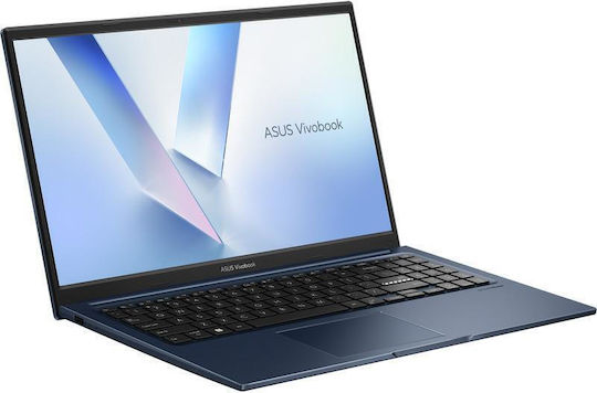 Asus Vivobook 15 X1504MA-BQ214 15.6" FHD (i7-1350/8GB/512GB SSD/Fără Sistem De Operare) Albastru Quiet (Tastatură Engleză Internațională)