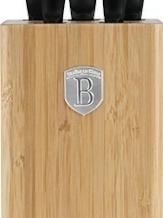 Berlinger Haus Knife Set with Base from Stainless Steel 7pcs
