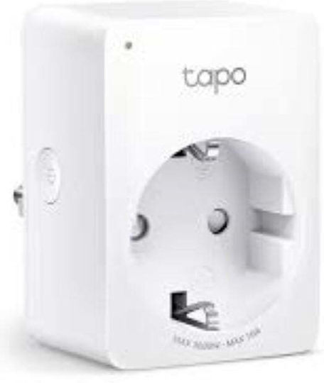 TP-LINK Tapo P110 Priză Inteligentă Un Singur Soclu cu Comutator și Telecomandă