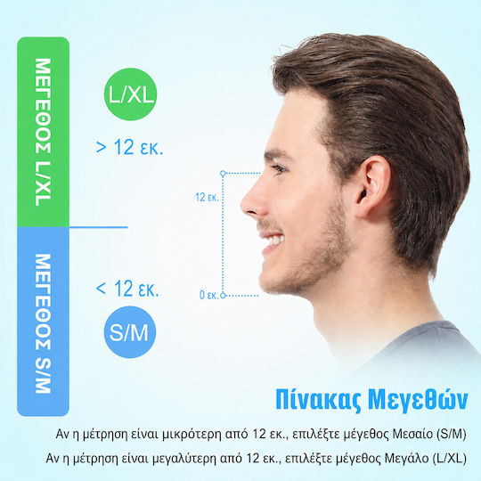 Thenice Маска за гмуркане Full Face Синя