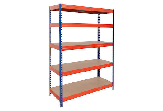 AR Shelving Raft Dexions 100x50x192 cm Cu 5 Rafturi Rezistență Totală 300kg