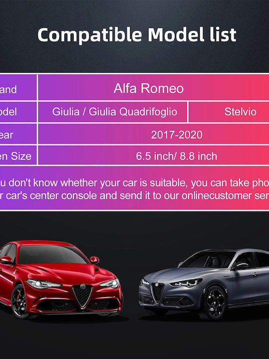 Digital IQ Car Audio System for Suzuki Swift Skoda Superb Alfa Romeo Giulia / Stelvio Chrysler Vision 2015-2026 Bluetooth USB WiFi GPS Apple CarPlay Android Auto