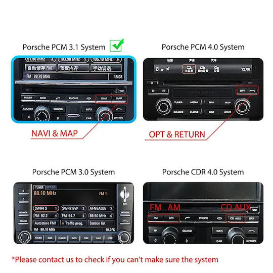 Digital IQ Ηχοσύστημα Αυτοκινήτου για Porsche Panamera / Macan 2010-2016 (Bluetooth/USB/AUX/WiFi/GPS/Apple-Carplay/Android-Auto)