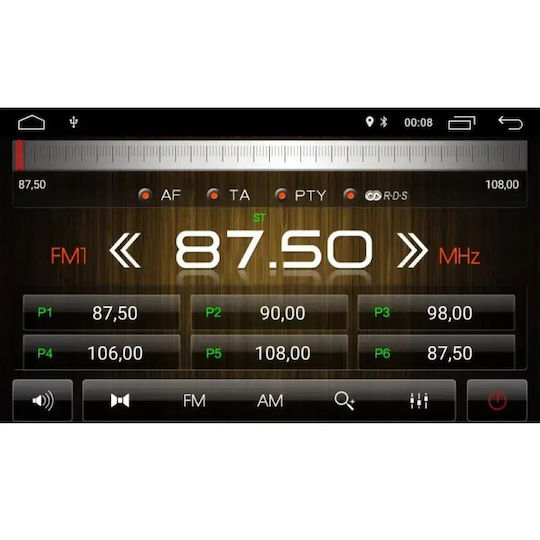 Digital IQ Ηχοσύστημα Αυτοκινήτου για Fiat Tipo 2019-2023 (Bluetooth/USB/AUX/WiFi/GPS/Apple-Carplay/Android-Auto) με Οθόνη Αφής 9"