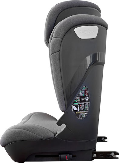 AppeKids Q-fix Scaun Auto High-back Booster i-Size cu Isofix Gri 15-36 kg