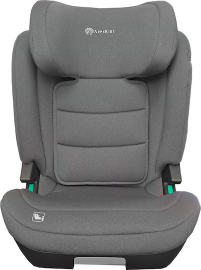 AppeKids Q-fix Scaun Auto High-back Booster i-Size cu Isofix Gri 15-36 kg