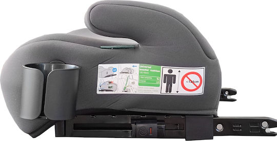 AppeKids Junior Καθισματάκι Αυτοκινήτου Booster i-Size με Isofix Γκρι 15-36 kg