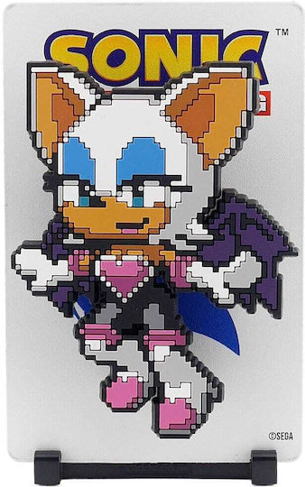 Sonic Hedgehog Modern Figgyz Dekorative Magnete Sammlerstück Rouge Fledermaus 11 Cm