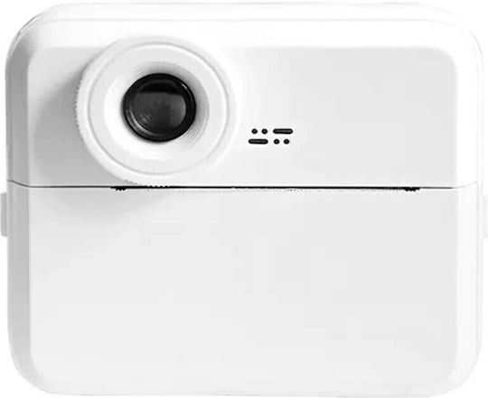 Y55 Детска Фотоапарат 5MP с Термален Печат Бял