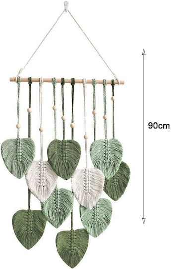 Macrame Hängendes Wanddekoration aus Stoff 90cm