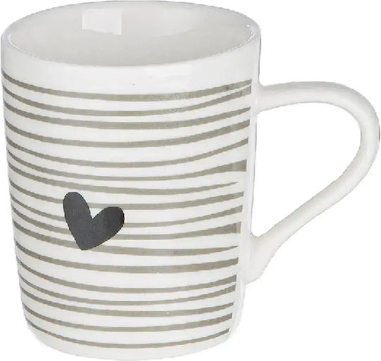Gilde Gilde Espresso Tasse Aus Porzellan Grau