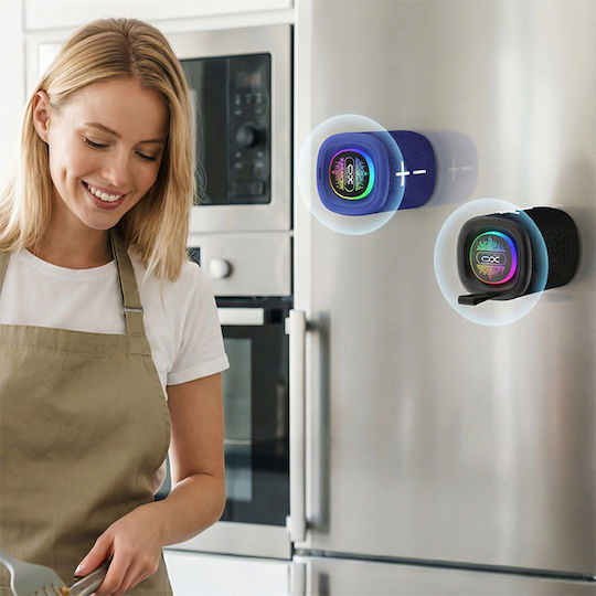 XO Bluetooth Колонка 5W с Време на Работа до 17 Часа Черна 249-0374