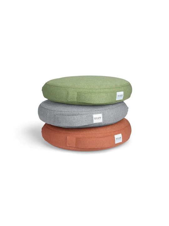 Vluv Gartenstuhlkissen Pil & Ped Rund Salmon 36x36cm