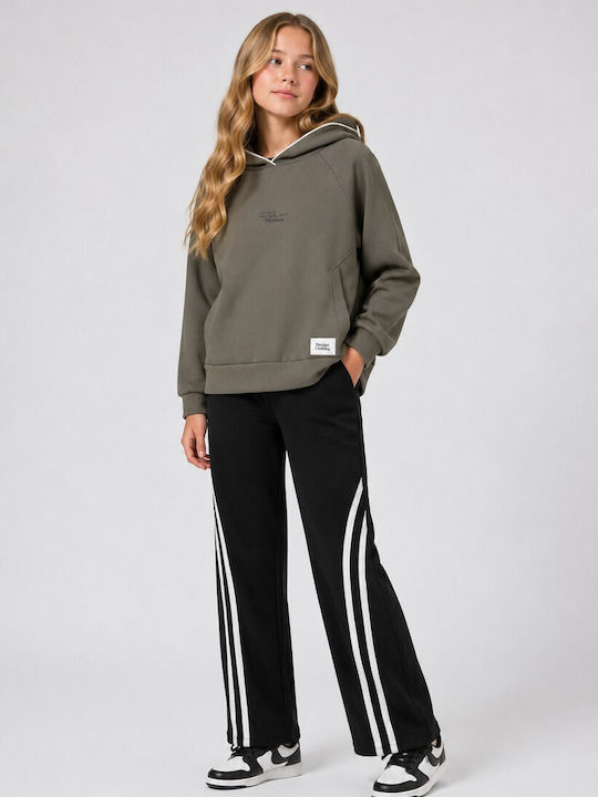 Kids Sweatpants Set Khaki
