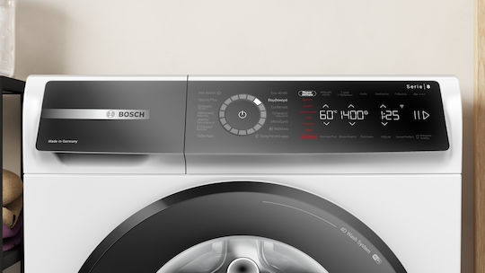 Bosch Waschmaschine 10kg mit Dampftechnologie 1400 Umdrehungen Bügeleisenhilfe WGB25411GR