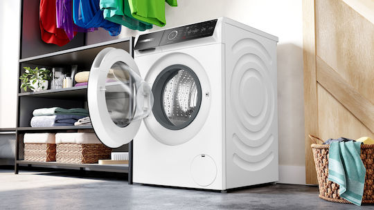 Bosch Waschmaschine 9kg mit Dampftechnologie 1400 Umdrehungen Speed Perfect WGB24409GR