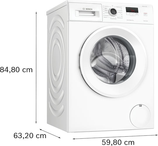 Bosch Waschmaschine 7kg 1400 Umdrehungen Speed Perfect WGE02400GR