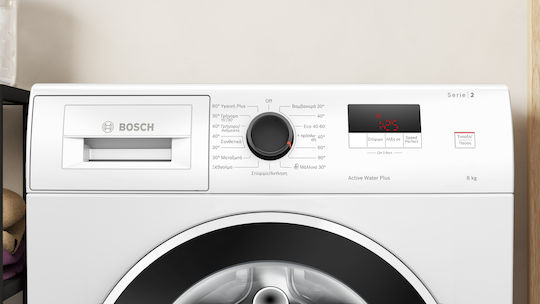 Bosch Waschmaschine 8kg 1400 Umdrehungen Speed Perfect WGE03410GR