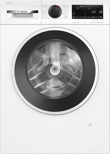 Bosch Пералня 9кг с Парна Технология 1400 Оборота Iron Assist WGG244FGGR