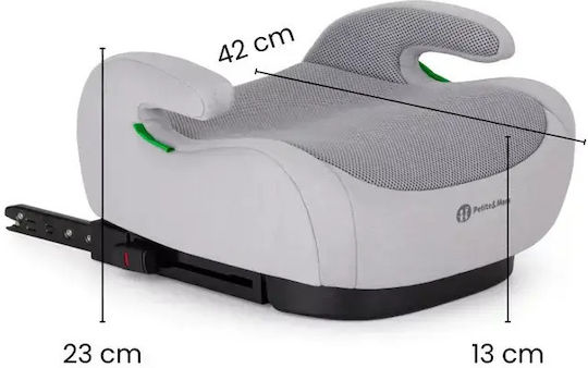Petite & Mars Optimus Pro Scaun de Mașină pentru Copii Booster i-Size cu Isofix Bej 22-36 kg