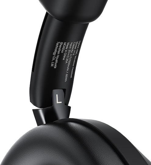 Acefast H14 Wireless Bluetooth Over Ear Headphones with 80 Hours Playing Time Black