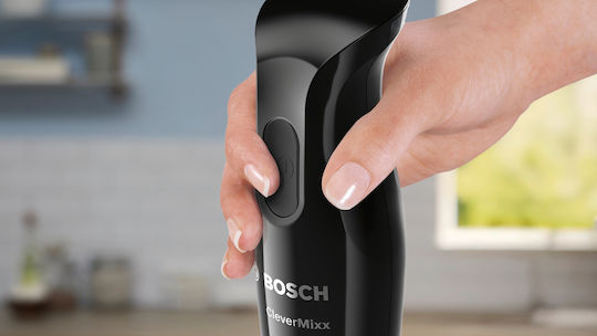 Bosch CleverMixx Hand Blender With Stainless Steel Rod 600W Black