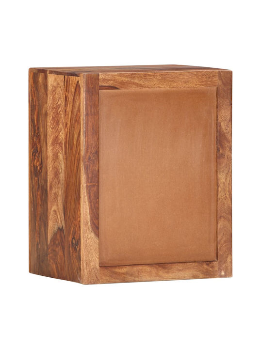 Wooden Beige Bedside Table 40x30x50cm