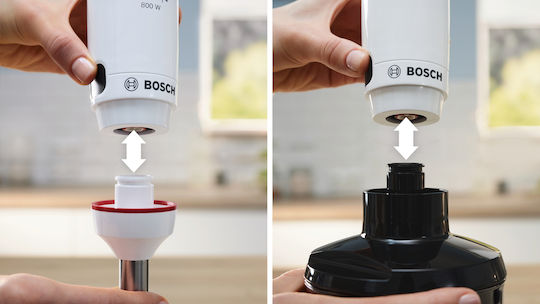 Bosch Hand Blender with Inox Rod 800W White