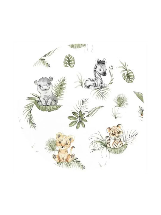 Qmini Pernă pentru bebeluși Nest Safari 55x75εκ.